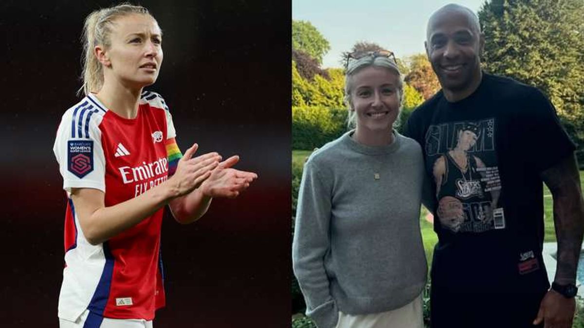  - Arsenal Legends Unite! Leah Williamson Shares Holiday Time with Gunners Icon Thierry Henry