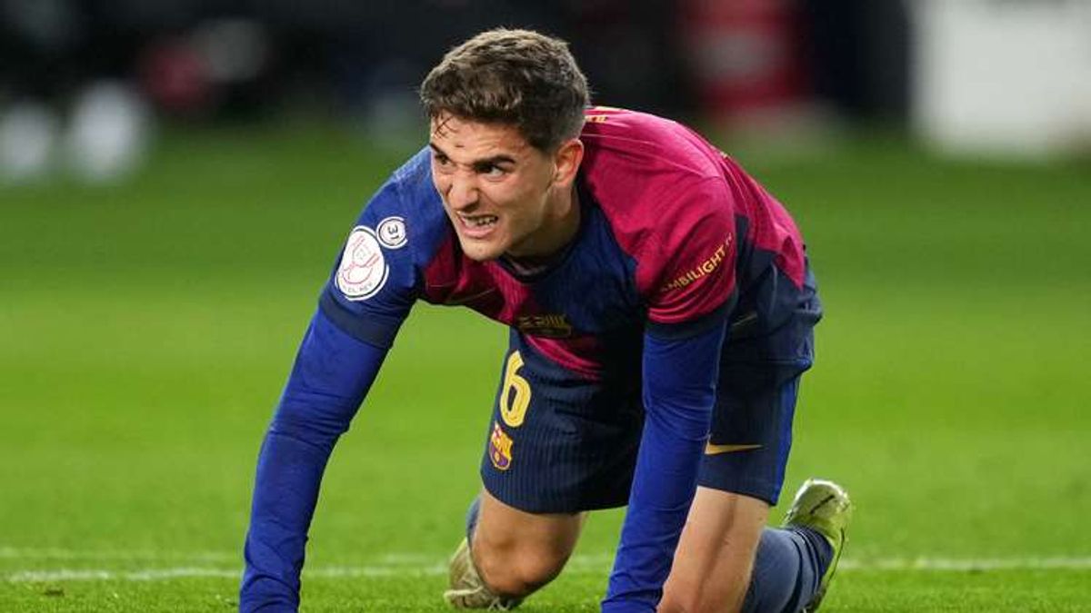 Barcelona make decision on possible second knee operation for Gavi after midfielder suffers injury blow