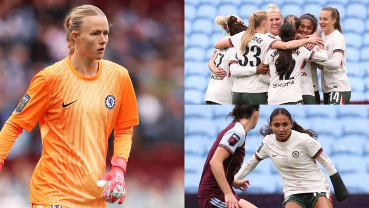 Rewritten Title: Chelsea Women's Player Ratings vs Aston Villa: Hannah Hampton Shines Again