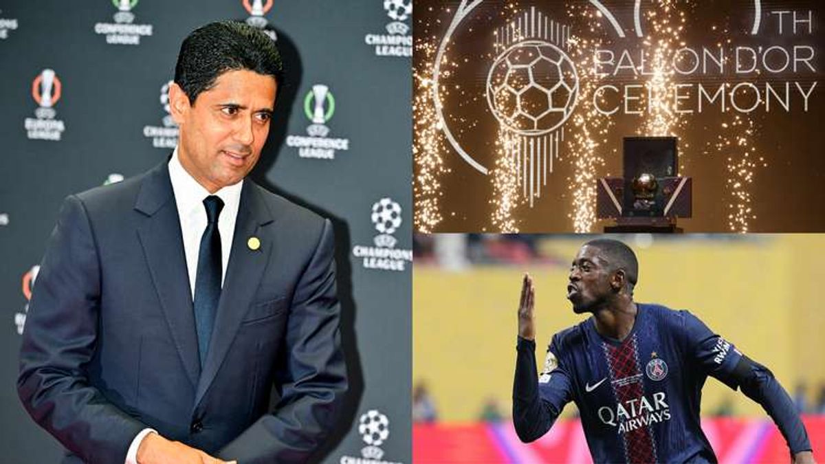 PSG President Nasser Al-Khelaifi Makes Surprise Appearance at Ballon d'Or Ceremony