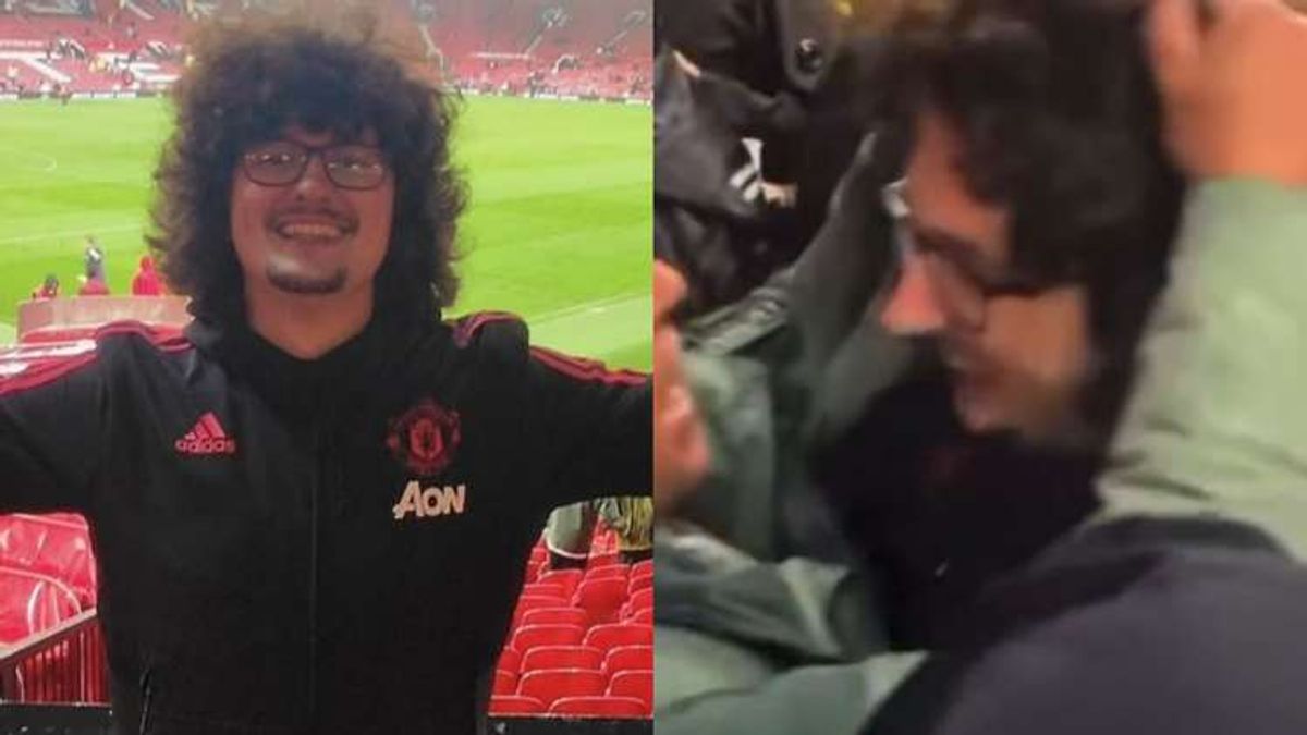 Justice for The United Strand! Manchester United to Investigate Old Trafford Attack on Fan Growing Hair Until Team Wins Five Games in a Row