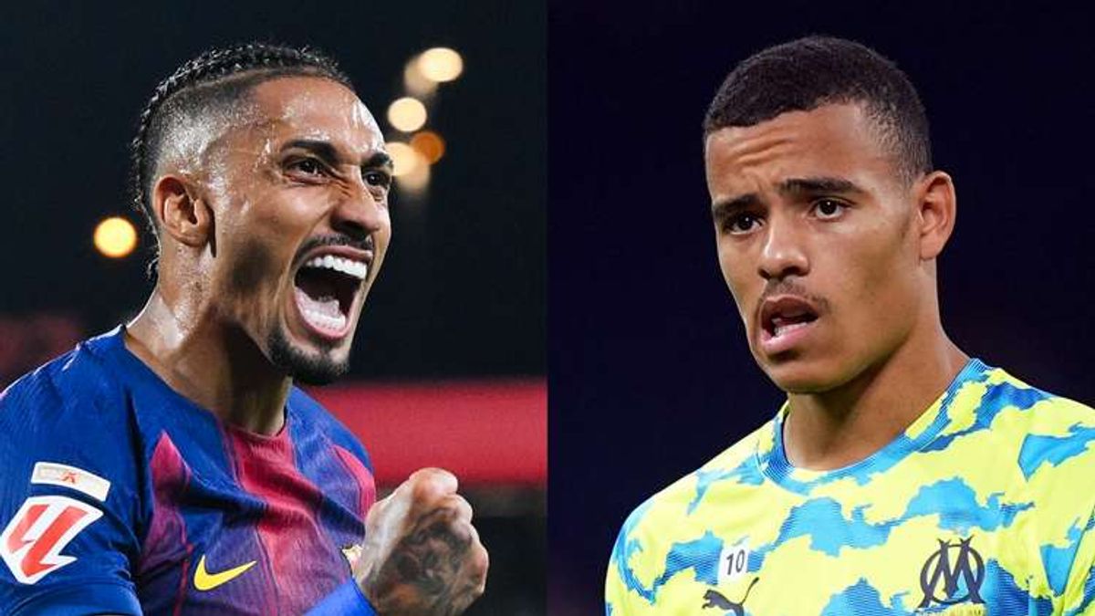 Mason Greenwood urged to emulate Raphinha as Marseille coach Roberto De Zerbi sets high expectations