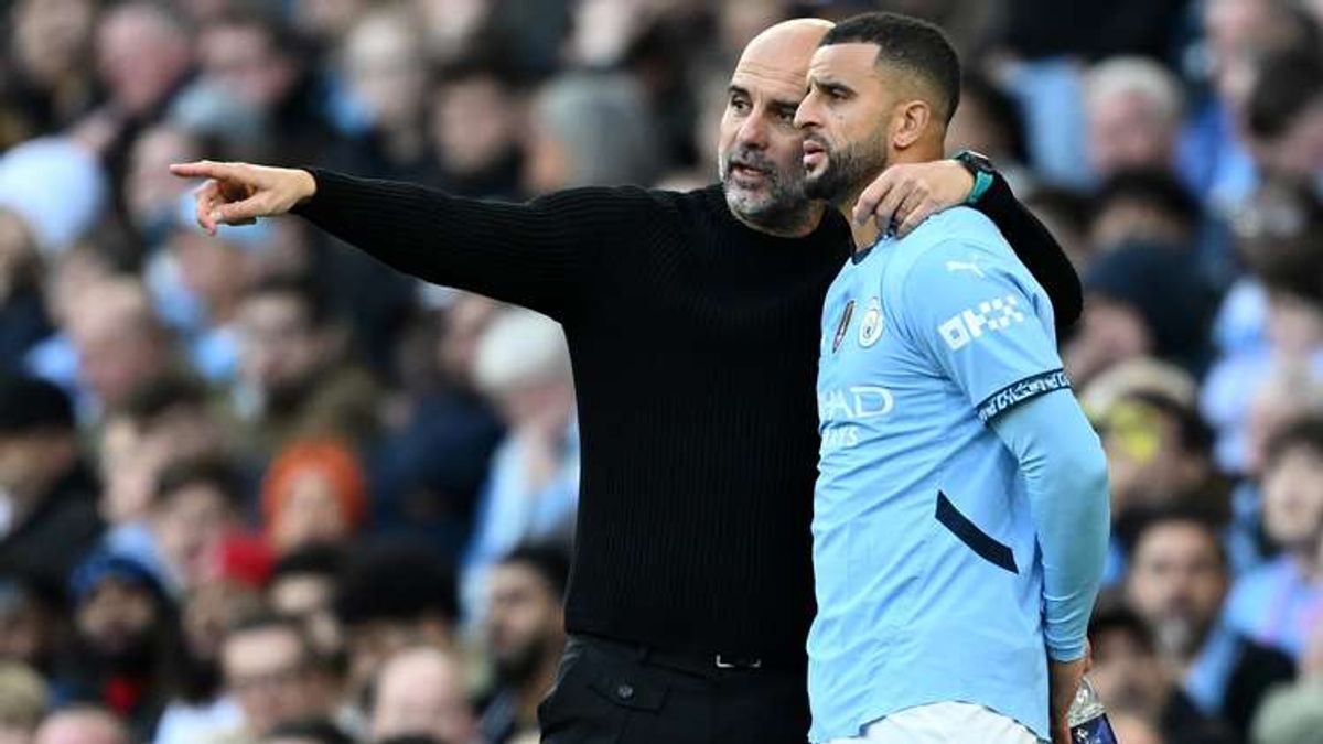 'I slept like a baby when he played!' - Pep Guardiola hails Kyle Walker as 'one of the greatest' as right-back makes emotional return to Man City with Burnley
