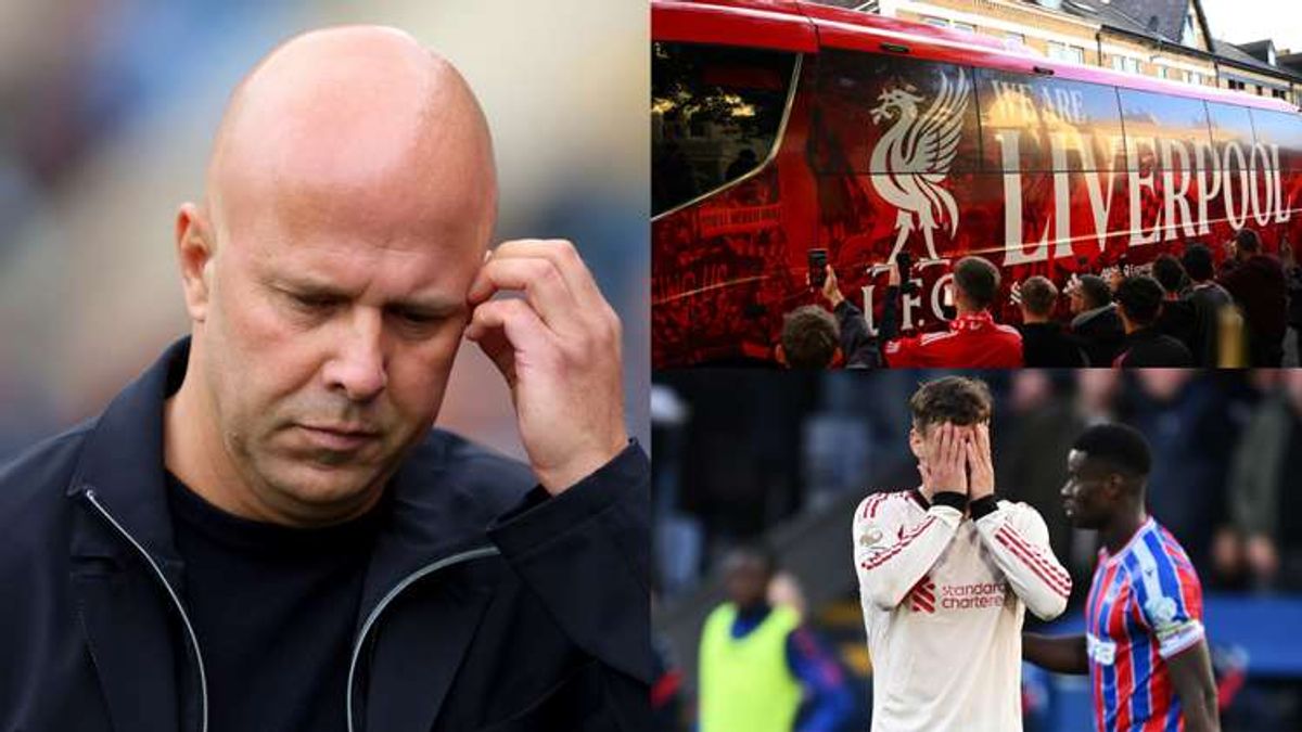 WATCH: Crystal Palace Fan's Cheeky Stunt Trolls Liverpool Team Bus After Defeat