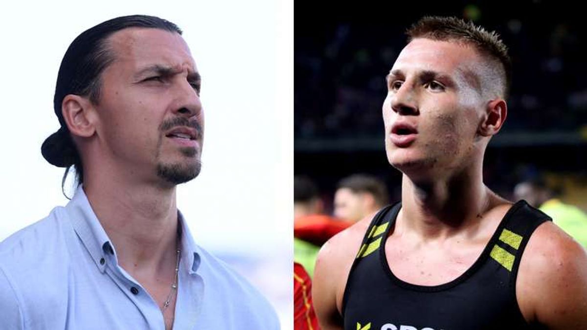 Zlatan Ibrahimovic Congratulates AC Milan Teenager Francesco Camarda on First Serie A Goal