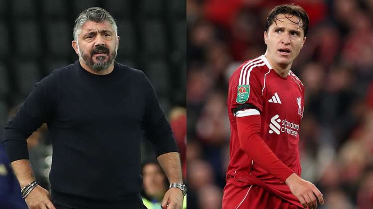  - 'He has the problem, not me' - Gennaro Gattuso gives blunt response to Federico Chiesa's Italy future after Liverpool winger rejected international call-ups