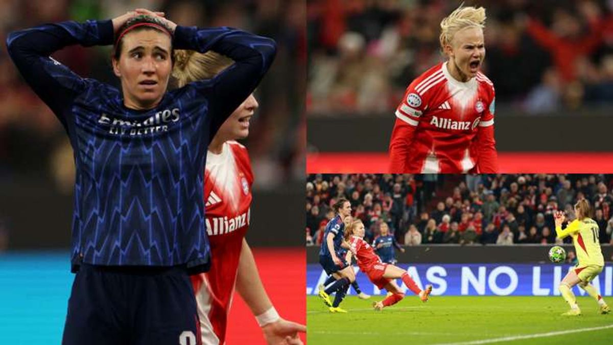  - Arsenal women's player ratings vs Bayern Munich: Mariona Caldentey's magic counts for nothing as Pernille Harder haunts the holders in stunning Champions League fightback