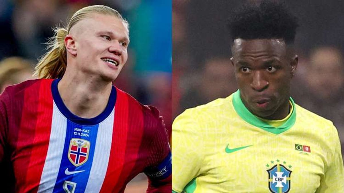Exciting Showdown: Vinicius Junior vs Erling Haaland in Potential Brazil vs Norway Pre-World Cup Friendly