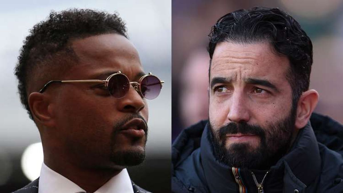 Man Utd fans told Ruben Amorim would 'die for the club' as Patrice Evra takes swipe at manager's selfish predecessors who put themselves ahead of Red Devils' interests