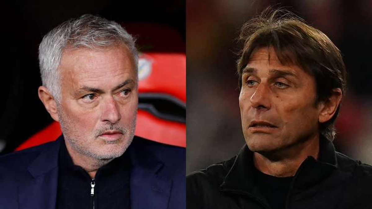 'Feels like an excuse' - Jose Mourinho hits back at Antonio Conte as Napoli boss blames fatigue for Champions League defeat to Benfica
