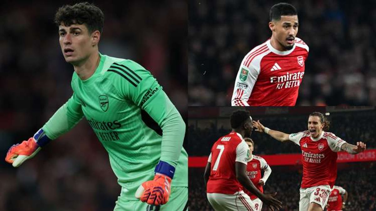 Arsenal player ratings vs Crystal Palace: Kepa is the hero! Gunners reach Carabao Cup semi-finals on penalties after late drama