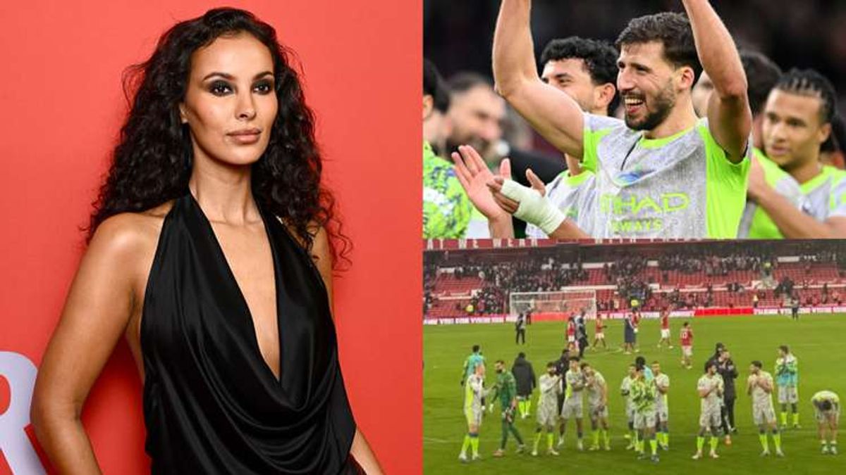 Maya Jama Supports Boyfriend Ruben Dias at Nottingham Forest Win: A Premier League Away Day Experience