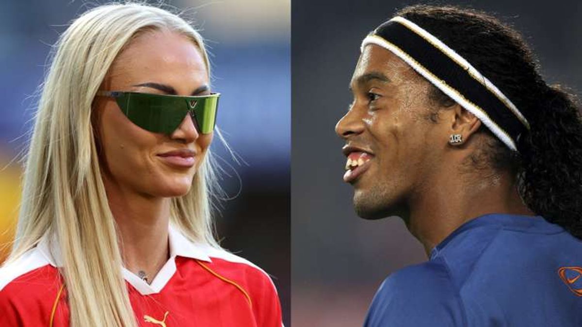 VIDEO: Alisha Lehmann's Impressive Skills Shine Through as Como Women's Star Recreates Ronaldinho Advert with Fanvue