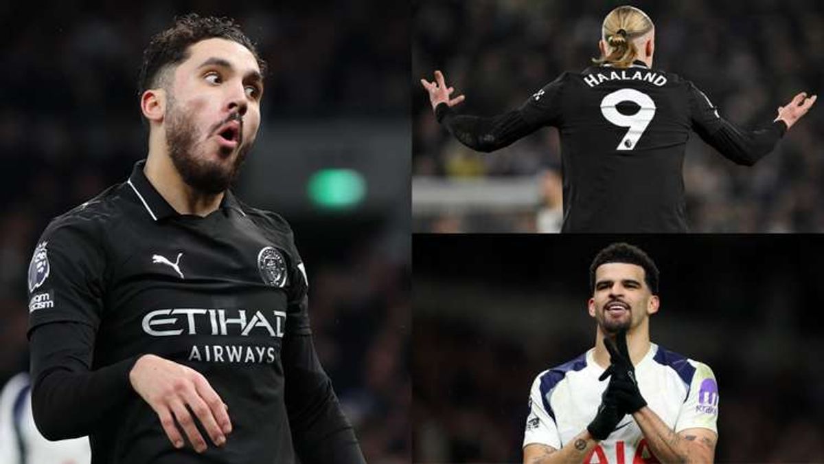 Man City player ratings vs Tottenham: Advantage Arsenal - again! Erling Haaland endures another no-show as Cityzens throw away win against Dominic Solanke-inspired Spurs