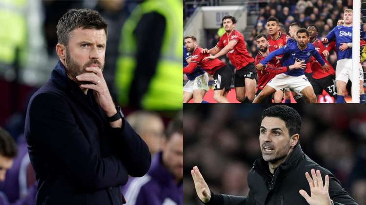 Man Utd boss Michael Carrick claims set-piece grappling has 'gone too far' in clear dig at Arsenal