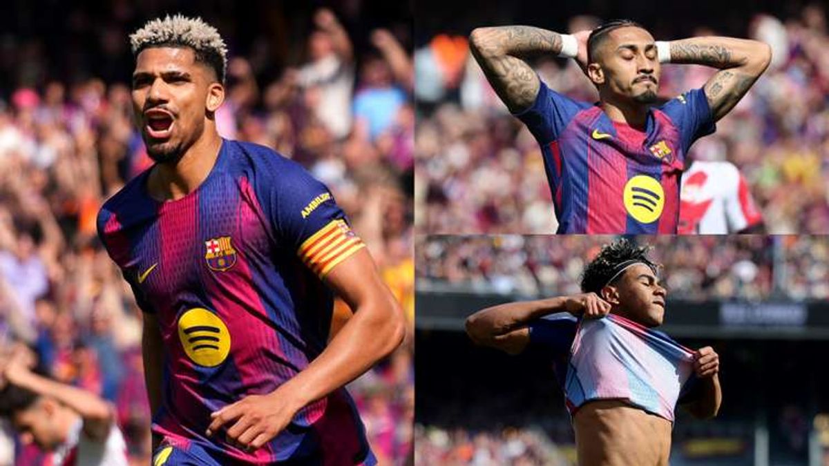 Barcelona player ratings vs Rayo Vallecano: Ronald Araujo the unlikely hero while Joan Garcia stands tall on rare off days for Raphinha and Lamine Yamal in narrow La Liga win