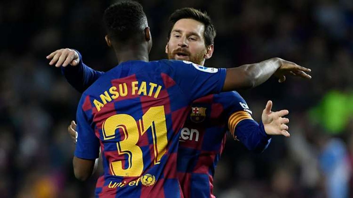 Ansu Fati on Facing Lionel Messi and Naming Brightest Stars