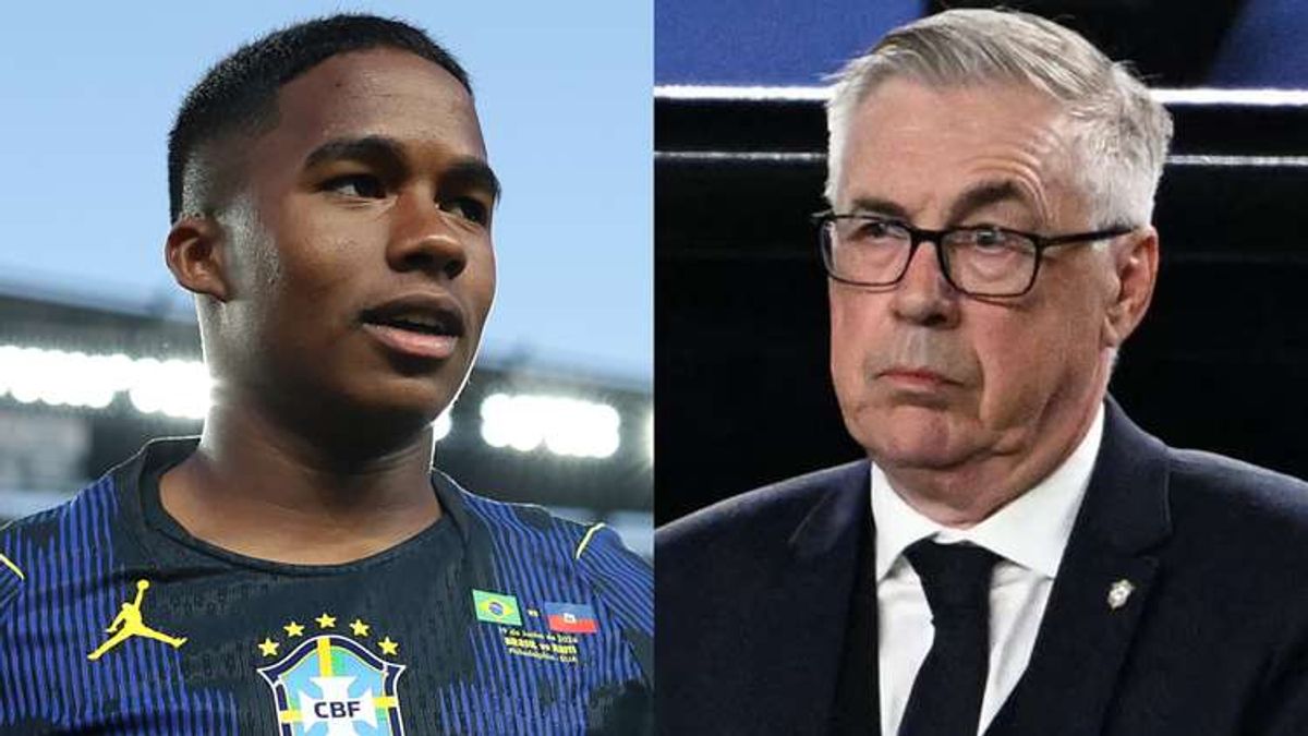 Endrick clarifies relationship with Carlo Ancelotti amidst memes circulating on social media - Real Madrid rising star warms the bench with Brazil at 2026 World Cup