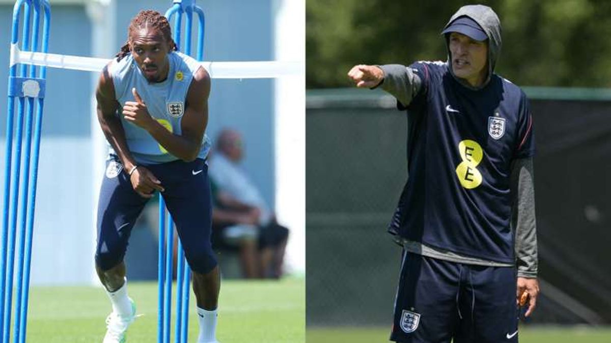 The Intense Moment: Thomas Tuchel's Tough Love for Djed Spence in England World Cup Training