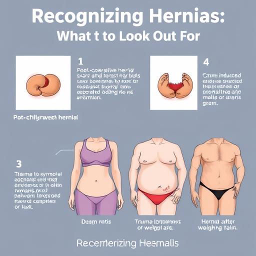 Как выглядит грыжа на животе после родов, операции, травмы или набора веса: подробное описание и признаки