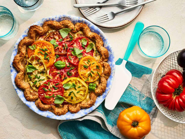 Torta de Legumes Coloridos no Forno: Receita Saudável, Fácil e Cheia de Sabor - Foto da receita pronta