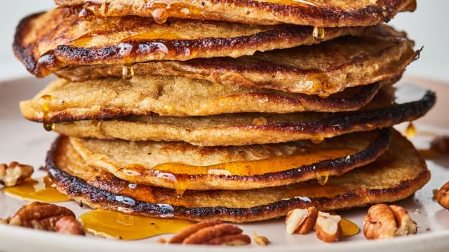 Panqueca de Banana com Aveia e Canela: Café da Manhã Saudável, Prático e Delicioso - Foto da receita pronta