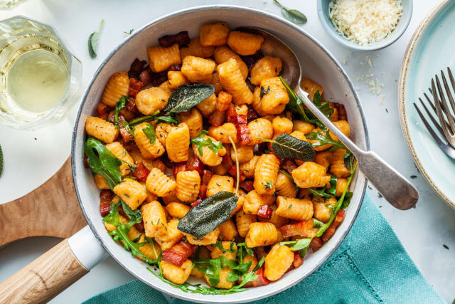 Nhoque de Batata-Doce com Manteiga e Sálvia: Delicado, Aromático e com Toque Aconchegante - Foto da receita pronta