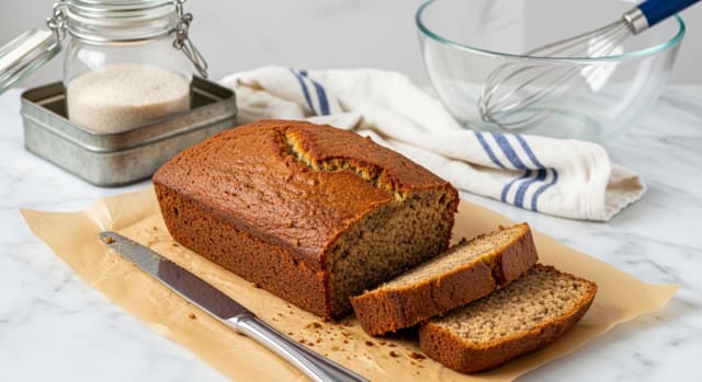 Bolo de Banana com Aveia Fofinho e Saudável: Receita Fácil para o Café da Manhã! - Foto da receita pronta