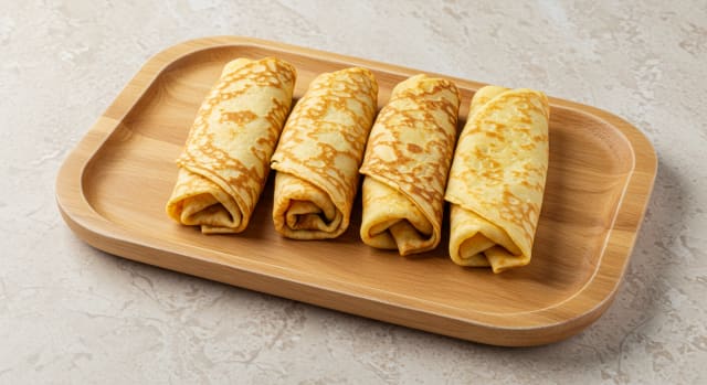 Crepioca Fit de Queijo, Tomate e Orégano: Receita Rápida e Deliciosa! - Foto da receita pronta