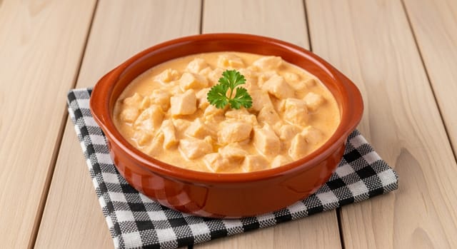 Estrogonofe de Frango Fácil: Receita Cremosa e Rápida para Surpreender! - Foto da receita pronta
