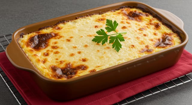 Torta de Tapioca Proteica Fit: Receita Fácil para Ganhar Massa Muscular! - Foto da receita pronta