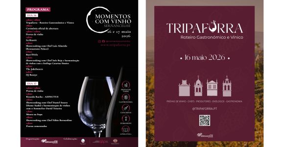 Sernancelhe invites you to Moments with Wine in May.
