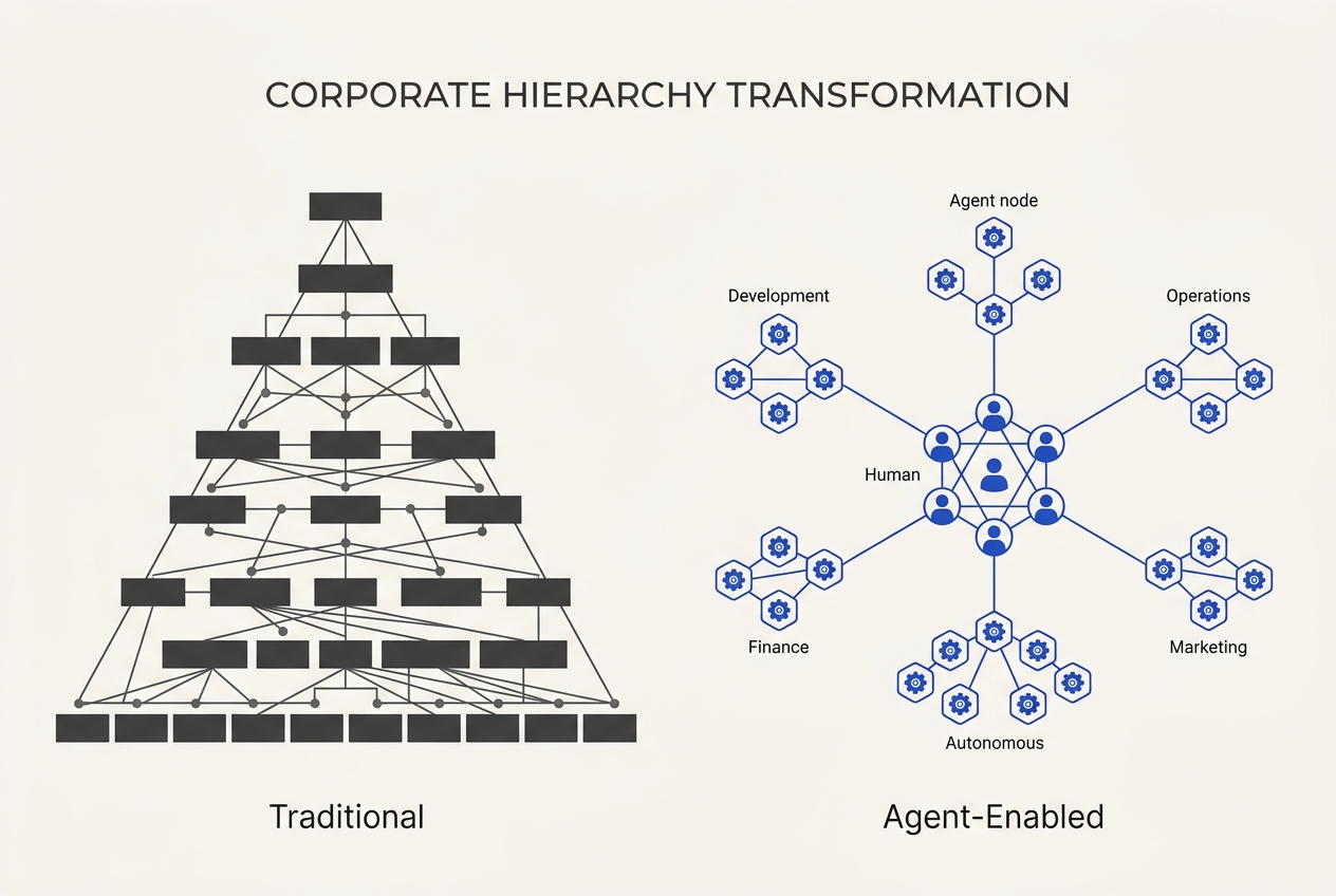 Corporate Hierarchy Transformation