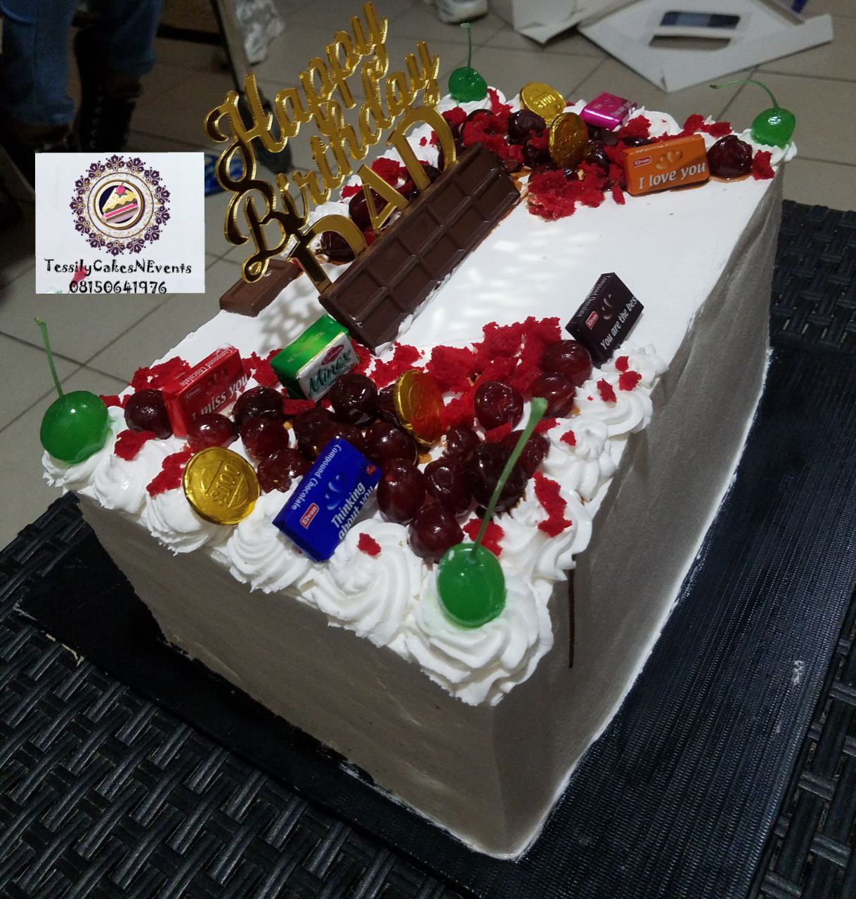 Candy Explosion Cakes