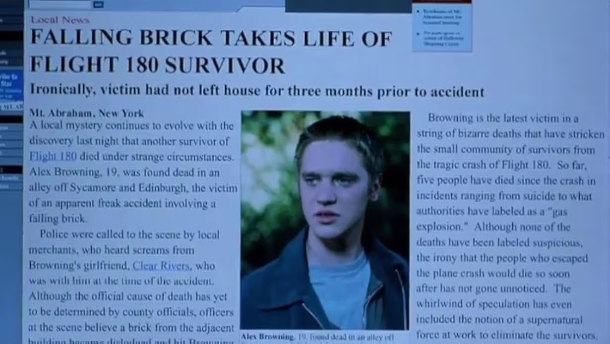 Screenshot from Final Destination 3 (2006) Dual Audio Hindi Dubbed Movie Download 480p 720p 1080p