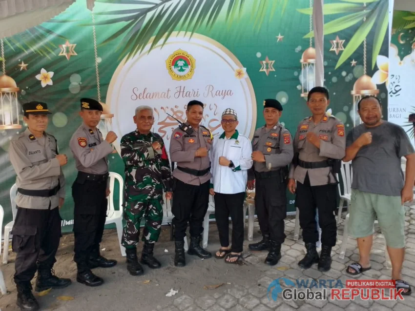 LDII Senergi TNI Polri Pelaksanaan Pemotongan Dan Pembagian Hewan Qurban 