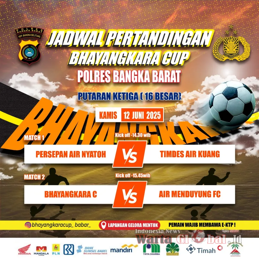Kembali, Bhayangkara cup Polres Babar diisi pemain WNA