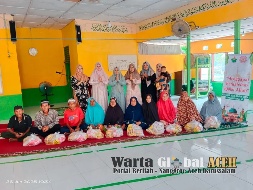 IKBI ,PT Perkebunan Nusantara IV Regional VI Kebun Julok Rayeuk Utara
Melakukan Pembagian Sembako Dalam Memperingati 1 Muharram 1447 H
