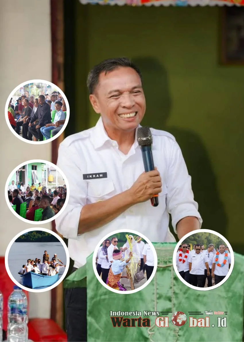 Bupati Halmahera Tengah Hadiri Peletakan Batu Pertama Gereja Sion Lopong