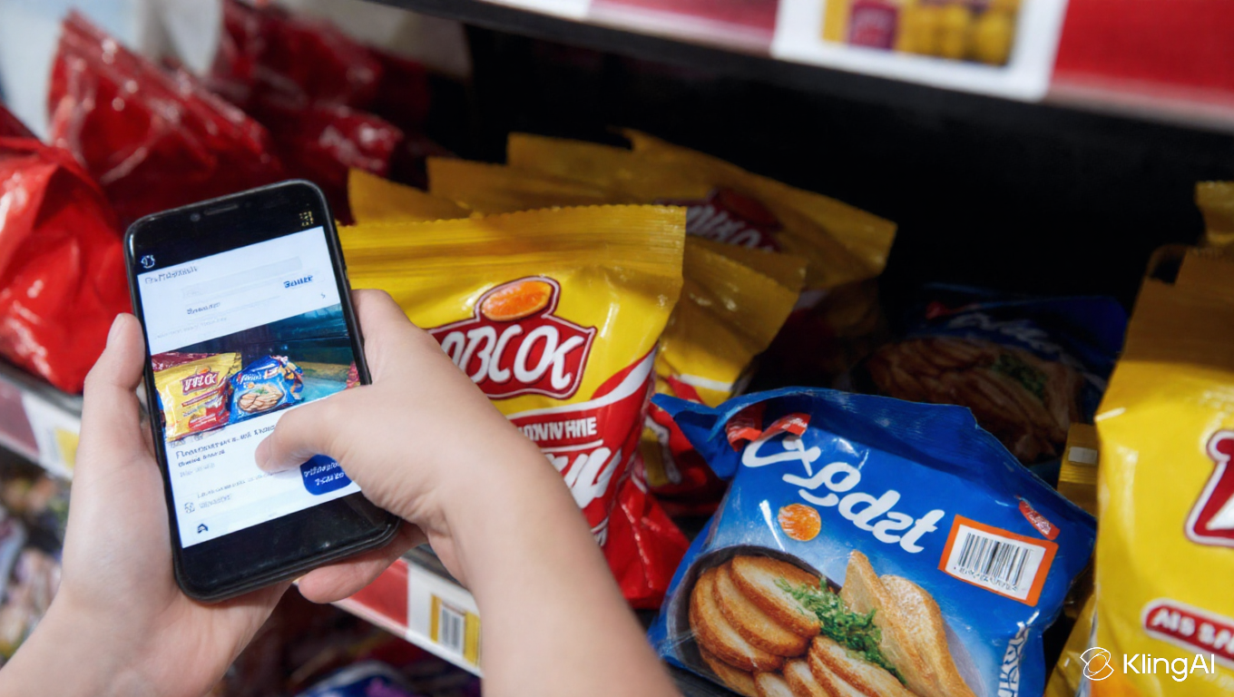 Scanning a product barcode with a phone camera