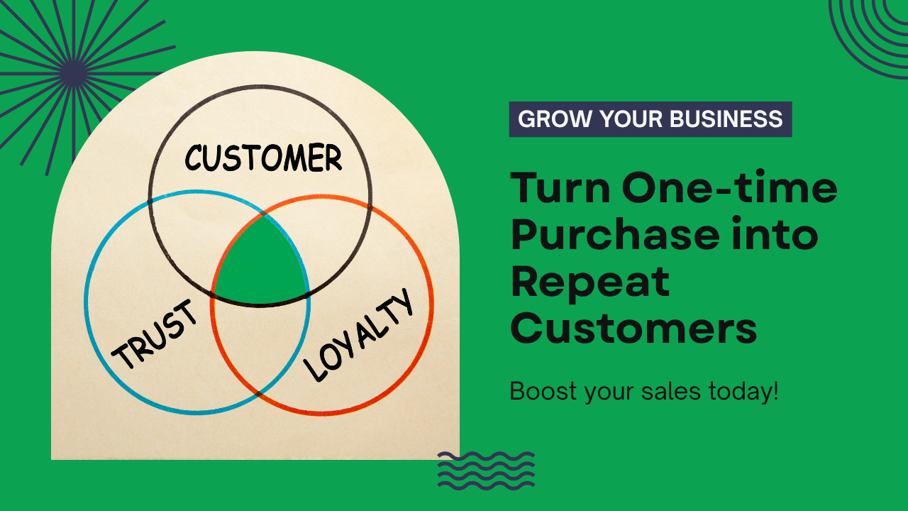Turn One-time Purchase into Repeat Customers