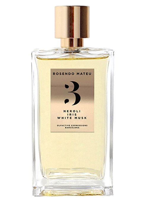 3 Neroli Iris White Musk by Rosendo Mateu
