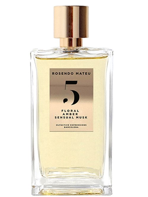 5 Floral Amber Sensual Musk by Rosendo Mateu