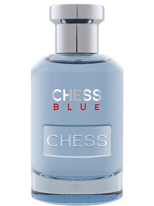 Chess Blue by Paris Bleu