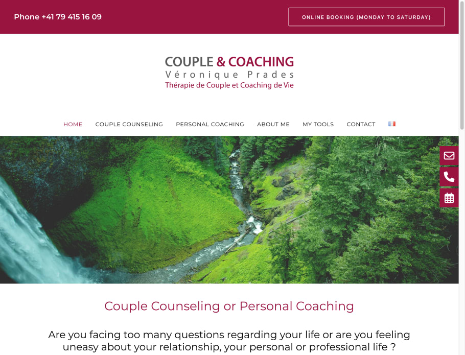Screenshot du site CoachingEtCouple.ch