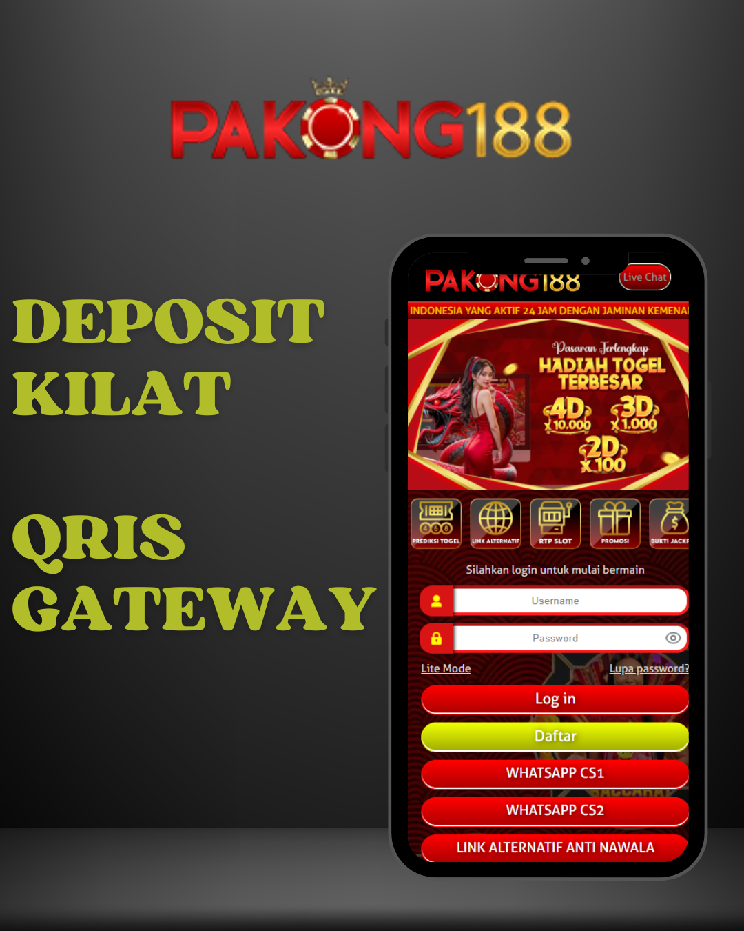 PAKONG188 - Link Pakong Login Daftar Alternatif Terbaru - WooCommerce eCommerce
