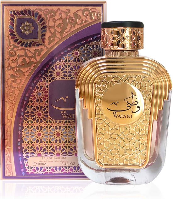 PERFUME UNISSEX ARABE AL WATANIAH WATANI PURPLE EDP 100ML