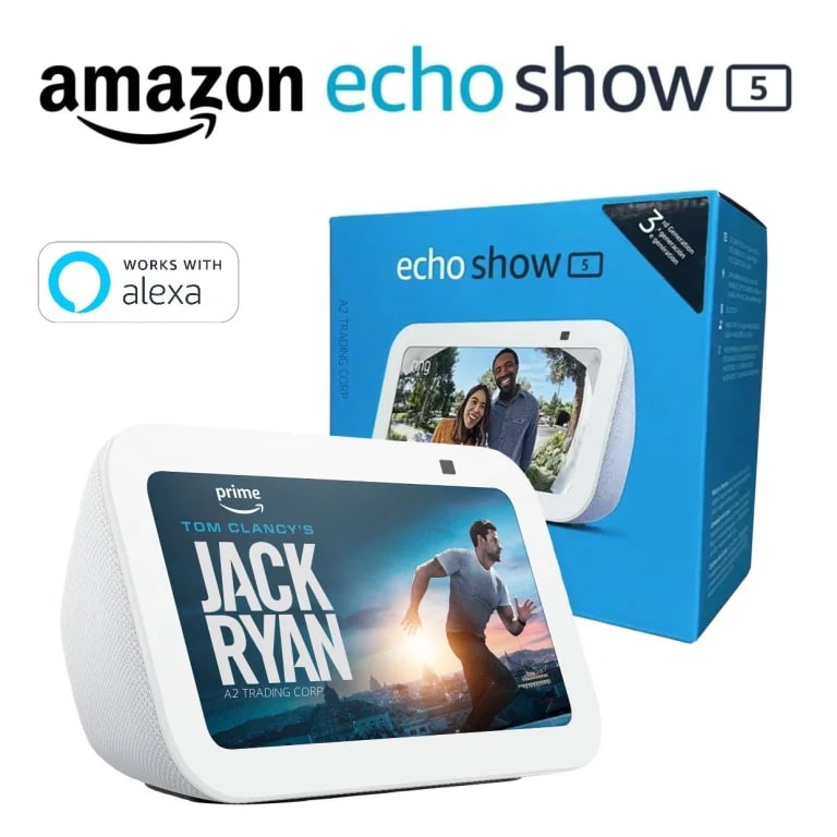 ALEXA AMAZON ECHO SWOW 5 3GEN 5.5 BRANCO