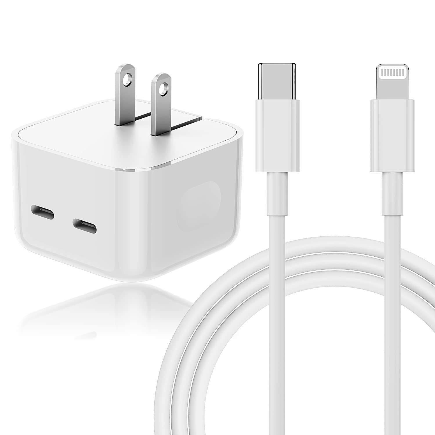 APPLE CARGADOR CON CABLE TIPO C 35W