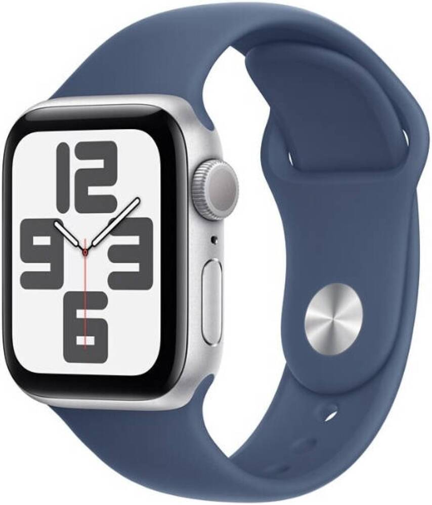 APPLE WATCH SE 2 40MM MXEC3LL/A SILVER DENIM SPORT BAND
